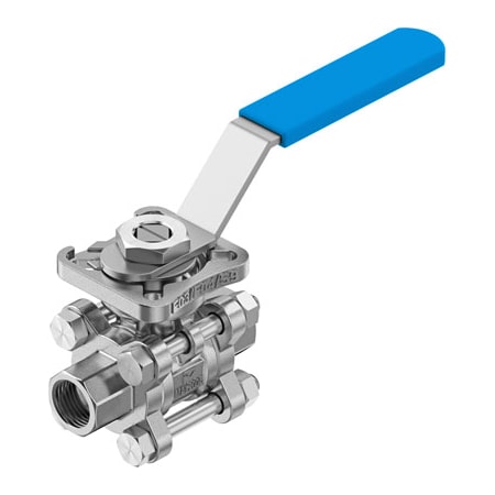 Festo Ball Valve VZBE-1/4-WA-63-T-2-F0304-M-V15V15 VZBE-1/4-WA-63-T-2-F0304-M-V15V15